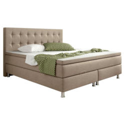 Boxspringbett 180/200 cm in Cappuccino