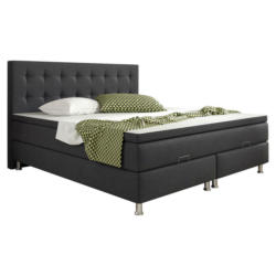 Boxspringbett 180/200 cm in Anthrazit