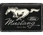 Hornbach Blechschild Ford Mustang Horse 30x20 cm