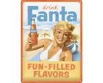 Hornbach Blechschild Fanta Beach Girl 30x40 cm