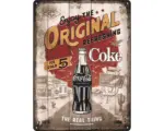Hornbach Blechschild Coca-Cola Highway 66 30x40 cm