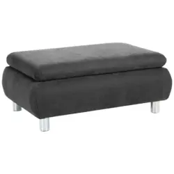 Hocker in Textil Anthrazit