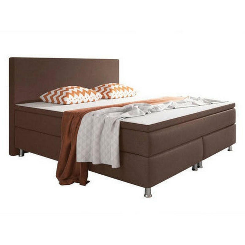 Boxspringbett 180/200 cm in Braun