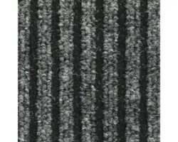 Fußmatte nach Maß Steppo weiß grau 200 cm Breite (Meterware)