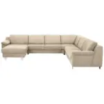 XXXLutz Lauterach - Ihr M&ouml;belhaus bei Bregenz Wohnlandschaft in Mikrofaser Naturfarben, Sandfarben