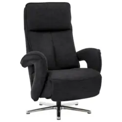 Relaxsessel in Textil Grau