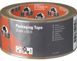 ROXOLID Packband PP 50mmx66m braun