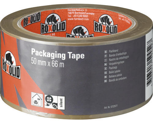 ROXOLID Packband PP 50mmx66m braun