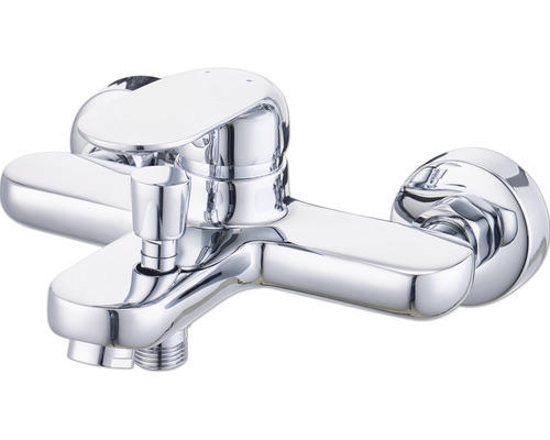 Badewannenarmatur Form & Style Bodu YA3360 chrom glänzend