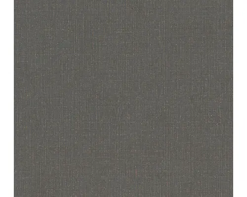 Vliestapete 38694-1 Uni Leinenoptik grau-kupfer