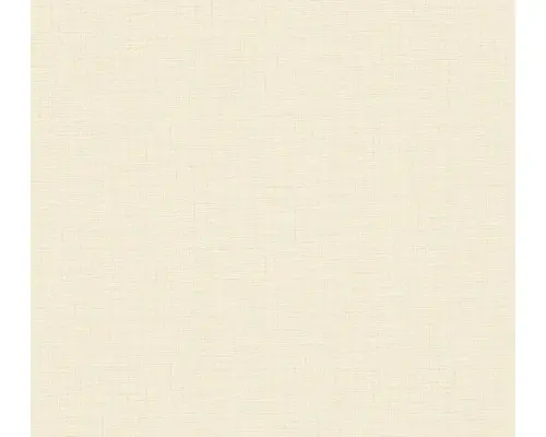 Vliestapete 38713-1 Uni Textiloptik creme