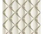 Hornbach Vliestapete 38691-2 3D-Grafik Retro grau-weiß