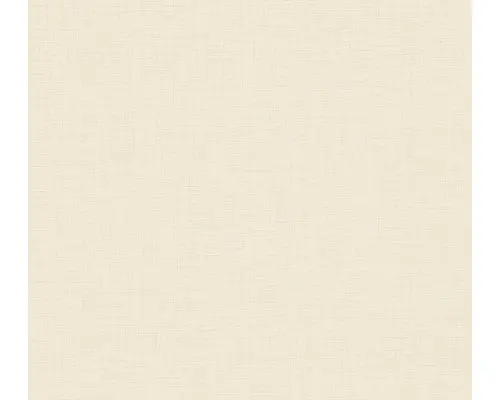Vliestapete 38712-3 Uni Textiloptik creme-weiß