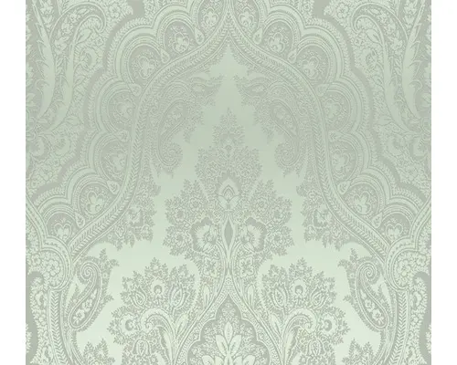 Vliestapete 38708-1 Barockornament türkis-silber
