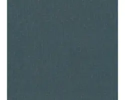 Vliestapete 38694-4 Uni Leinenoptik blau-gold