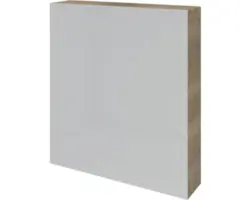 Spiegelschrank Sanox K-Line 1-türig 60x13x70 cm Eiche natur