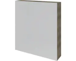 Spiegelschrank Sanox K-Line 1-türig 60x13x70 cm Nebraska oak