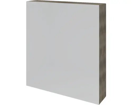 Spiegelschrank Sanox K-Line 1-türig 60x13x70 cm Nebraska oak