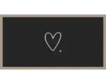 Hornbach Schmutzfangmatte Vision Love Dot schwarz 40x80 cm