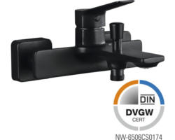 Badewannenarmatur Jungborn Gamma FF35342-2B schwarz matt