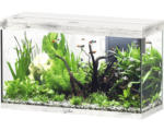 Hornbach Aquarium aquatlantis Splendid 200 inkl. Beleuchtung, Filter Esche weiß