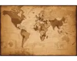 Hornbach Maxiposter World Map antique 61x91,5 cm