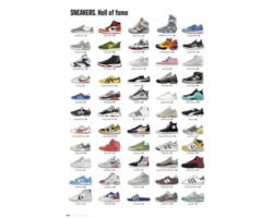 Maxiposter Sneakers hall of fame 61x91,5 cm