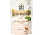 Hornbach Katzenfutter nass WILDES LAND Huhn und Lachs mit Cranberries mit wertvollen Superfoods, getreidefrei, Glutenfrei 100 g