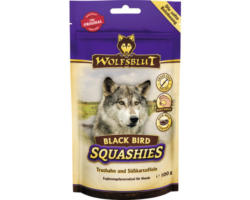 Hundesnack WOLFSBLUT Black Bird Squashies mit wertvollen Superfoods, getreidefrei, Glutenfrei 100 g