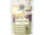 Hornbach Katzenfutter nass WILDES LAND Fasan und Huhn mit Cranberries mit wertvollen Superfoods, getreidefrei, Glutenfrei 100 g