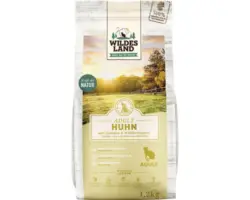 Katzenfutter trocken WILDES LAND Huhn mit Gartengemüse mit wertvollen Superfoods, getreidefrei, Glutenfrei 1,2 kg