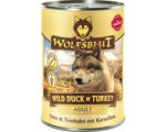 Hornbach Hundefutter nass WOLFSBLUT Wild Duck & Turkey Adult , Ente und Truthahn mit Kartoffeln mit wertvollen Superfoods, getreidefrei, Glutenfrei 395 g