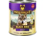 Hornbach Hundefutter nass WOLFSBLUT Black Bird Adult mit wertvollen Superfoods, getreidefrei, Glutenfrei 800 g