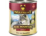 Hornbach Hundefutter nass WOLFSBLUT Blue Mountain Adult , Wild mit Kartoffel mit wertvollen Superfoods, getreidefrei, Glutenfrei 800 g