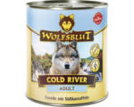Hornbach Hundefutter nass WOLFSBLUT Cold River Adult mit wertvollen Superfoods, getreidefrei, Glutenfrei 800 g
