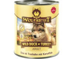 Hornbach Hundefutter nass WOLFSBLUT Wild Duck & Turkey Adult , Ente und Truthahn mit Kartoffeln mit wertvollen Superfoods, getreidefrei, Glutenfrei 800 g