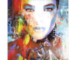 Hornbach Glasbild Colourful Woman IV 30x30 cm