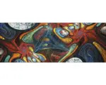 Hornbach Glasbild Psychodelic 30x80 cm