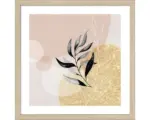 Hornbach Gerahmtes Bild Symbols On Gold I 33x33 cm