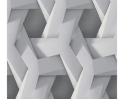 Vliestapete 38721-2 Pint Walls 3D-Grafik Geometrisch grau