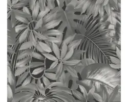 Vliestapete 38720-3 Pint Walls Dschungel Palmen grau