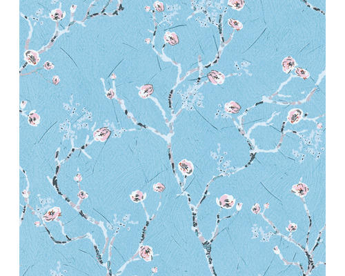 Vliestapete 38739-3 Pint Walls floral meisterwerke blau