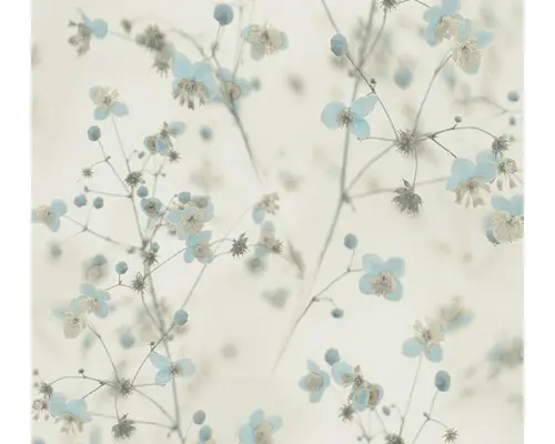 Vliestapete 38726-2 Pint Walls Blumen Landhaus blau