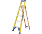Hornbach WERNER Anlege-oder Stehleiter Leansafe X3 Glasfaser 2 x 5 Sprossen Arbeitshöhe 3,7 m
