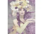 Hornbach Decopanel Flower Lady 40x50 cm
