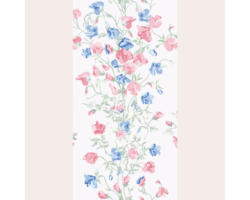 Vliestapete 115261 Laura Ashley Charlotte Blau Pink