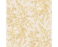 Vliestapete 114900 Laura Ashley Picardie Gelb