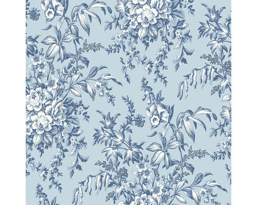 Vliestapete 115251 Laura Ashley Picardie Blau