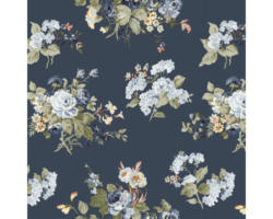 Vliestapete 114898 Laura Ashley Rosemore Blau