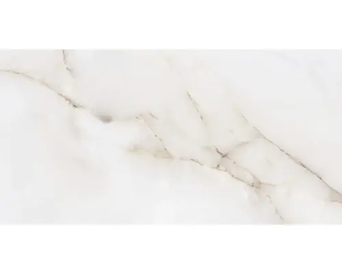 Feinsteinzeug Bodenfliese Topaz Gold 62,5x32,0 cm weiß matt